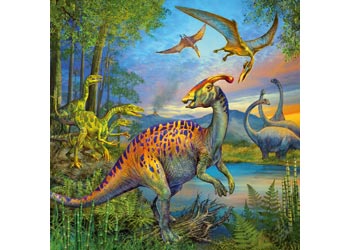 Rburg - Dinosaur Fascination Puzzle 3x49p - Modern Brands Australia