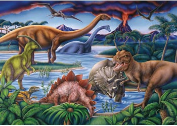 Rburg - Dinosaur Playground Puzzle 35p - Modern Brands Australia