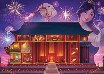 Rburg - Disney Castles: Mulan 1000p - Modern Brands Australia