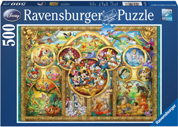 Rburg - Disney Family Puzzle 500p - Modern Brands Australia