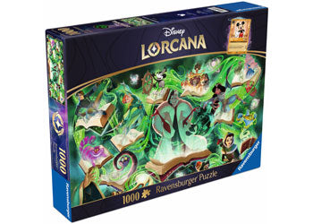 Ravensburger Disney Lorcana Emerald Puzzle 1000 Pieces - Modern Brands Australia