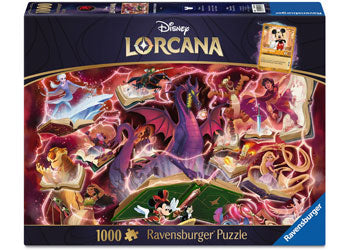 Ravensburger Disney Lorcana Ruby Puzzle 1000 Pieces - Modern Brands Australia