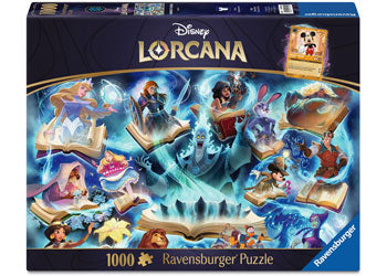 Ravensburger Disney Lorcana Sapphire Puzzle 1000 Pieces - Modern Brands Australia