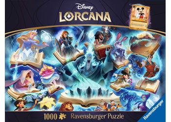 Ravensburger Disney Lorcana Sapphire Puzzle 1000 Pieces - Modern Brands Australia