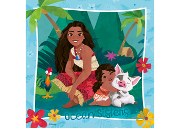 Ravensburger Disney Moana Off to New Adventures 3x49 Pieces - Modern Brands Australia