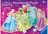 Rburg - Disney Princess 4 Shaped Puzzles - Modern Brands Australia