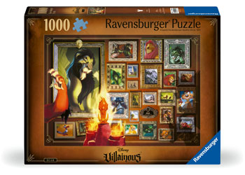 Rburg - Villainous Scar Puzzle 1000p - Modern Brands Australia