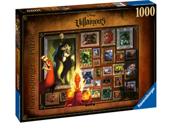 Rburg - Villainous Scar Puzzle 1000p - Modern Brands Australia