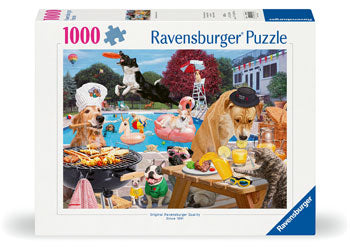 Rburg - Dog Days of Summer Puzzle 1000p - Modern Brands Australia