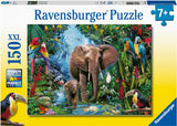 Rburg - Elephants at the Oasis Puzzle 150p - Modern Brands Australia