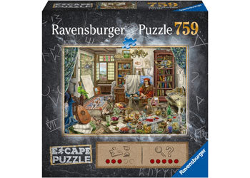 Rburg - ESCAPE 10 Artists Studio Puzzle 759p - Modern Brands Australia
