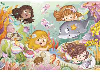 Rburg - Fairies and Mermaids 2x12p - Modern Brands Australia