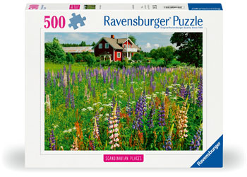 Rburg - Bauernhof In Schweden Puzzle 500p - Modern Brands Australia