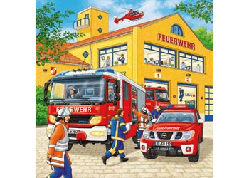 Rburg - Fire Brigade Run Puzzle 3x49p - Modern Brands Australia