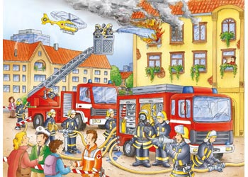 Ravensburger - Fire Brigade Puzzle 100p - Modern Brands Australia