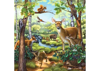 Ravensburger - Forest Zoo & Pets Puzzle 3x49p - Modern Brands Australia