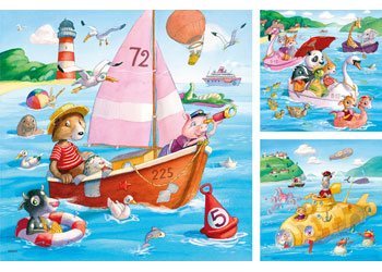 Ravensburger - Fun On The Water 3x49p - Modern Brands Australia