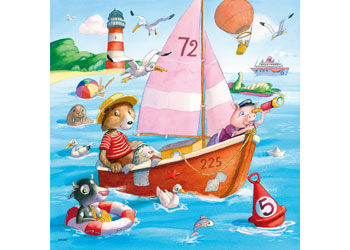 Ravensburger - Fun On The Water 3x49p - Modern Brands Australia