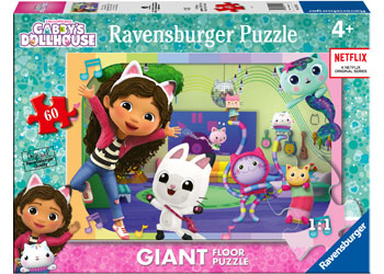 Ravensburger Gabby's Dollhouse Giant Floor Puzzle 60 Pieces - Modern Brands Australia