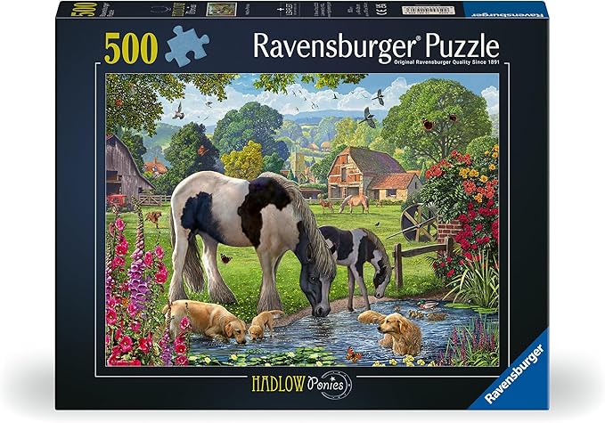 Ravensburger - Hadlow Ponies 500 pieces - Modern Brands Australia