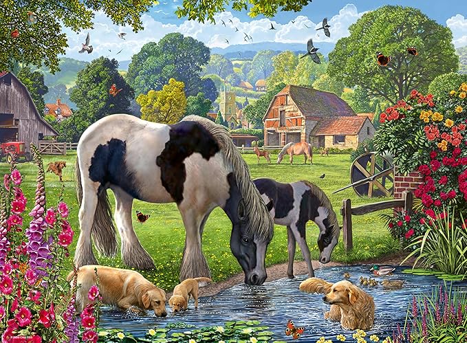 Ravensburger - Hadlow Ponies 500 pieces - Modern Brands Australia