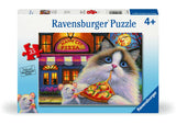 Ravensburger Happy Cat Pizza Puzzle 35 Pieces - Modern Brands Australia