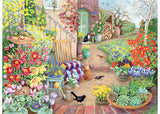 Ravensburger Happy Days No 4 Glorious Gardens 4X 4x500 Piece - Modern Brands Australia