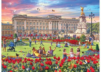 Ravensburger Happy Days No 4 Royal Residences 4x500 Pieces - Modern Brands Australia