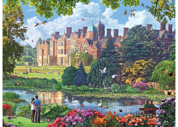 Ravensburger Happy Days No 4 Royal Residences 4x500 Pieces - Modern Brands Australia