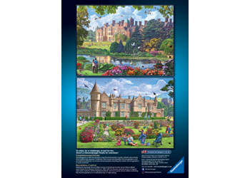 Ravensburger Happy Days No 4 Royal Residences 4x500 Pieces - Modern Brands Australia