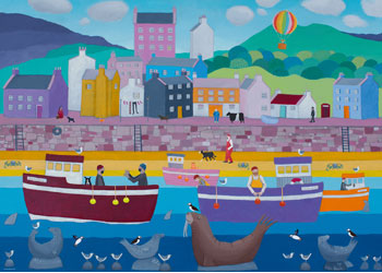 Ravensburger - Harbour Life Puzzle 1000p - Modern Brands Australia