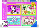 Ravensburger - Hello Kitty Bumper Pack 4x100p - Modern Brands Australia