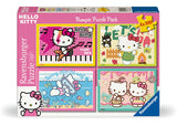 Ravensburger - Hello Kitty Bumper Pack 4x100p - Modern Brands Australia