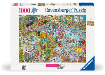 Ravensburger - Holiday Resort 3 The Pool Puzzle 1000p - Modern Brands Australia