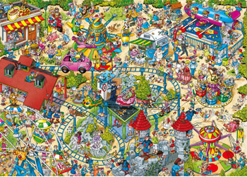 Ravensburger - Holiday Resort 4 Amusement Park 1000p - Modern Brands Australia