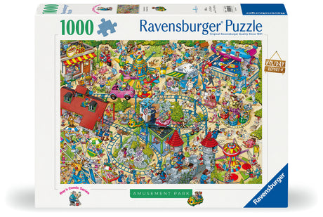 Ravensburger Holiday Resort 4 Amusement Park 1000 Pieces - Modern Brands Australia