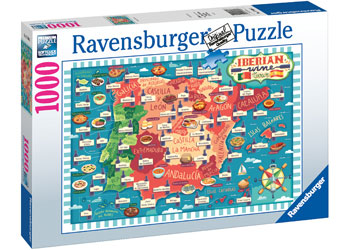 Ravensburger - Iberian Wine Tour Puzzle 1000p - Modern Brands Australia