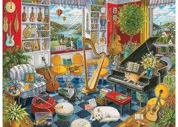 Rburg - The Music Room Puzzle 500p - Modern Brands Australia