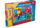 Ravensburger Iron Man & His Awesome Puzzle Friends 3x49 pieces - Modern Brands Australia