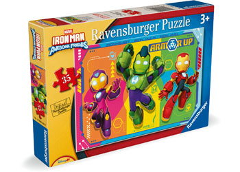 Ravensburger Iron Man & His Awesome Puzzle Friends - Modern Brands Australia