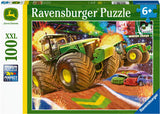 Rburg - John Deere Big Wheels Puzzle 100p - Modern Brands Australia