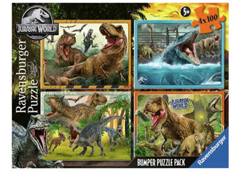 Ravensburger - Welcome To Jurassic World 4x100p - Modern Brands Australia