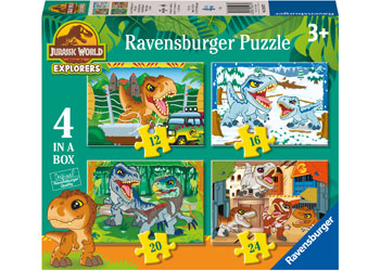 Ravensburger Jurassic World Explorers 12/16/20/24 Pieces - Modern Brands Australia