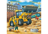 Ravensburger - Construction Vehicle Puzzle 3x49p - Modern Brands Australia