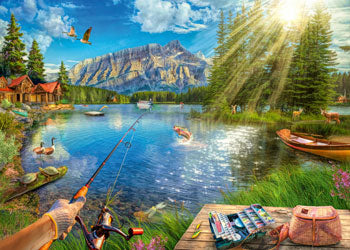 Rburg - Life At The Lake Puzzle 1000p - Modern Brands Australia