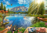 Rburg - Life At The Lake Puzzle 1000p - Modern Brands Australia