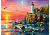 Rburg - Lighthouse at Sunset Puzzle 500p - Modern Brands Australia