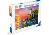 Rburg - Lighthouse at Sunset Puzzle 500p - Modern Brands Australia