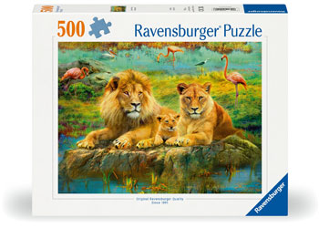 Rburg - Lions in the Savannah Puzzle 500p - Modern Brands Australia