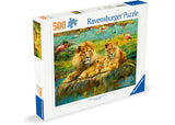 Rburg - Lions in the Savannah Puzzle 500p - Modern Brands Australia